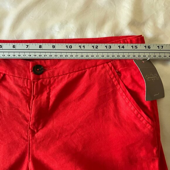 Anthropologie Level 99 women's trousers/jeans red color Size 29/30 (adjustable) - Picture 14 of 16